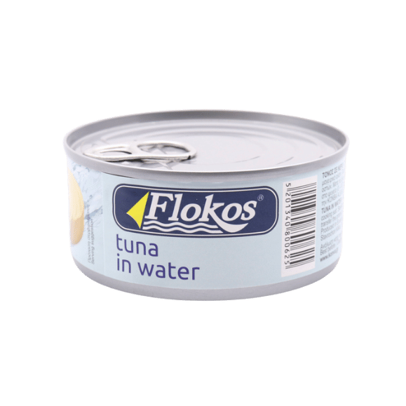 Thunfisch in Wasser (160g) Flokos - Araxxon